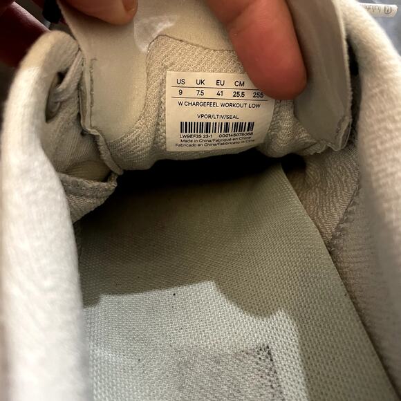 Lululemon Blissfeel 2 Gray Running Shoe Training Women's Size 9 - Picture 5 of 6